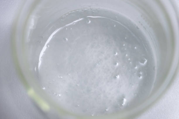 istock Process of Liquid soap making and Liquid soap testing in the laboratory. 2165657663