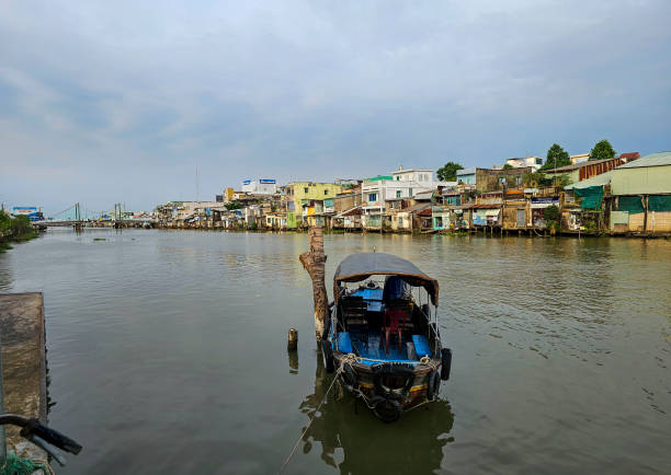 Early morning on My Tho River, Bao Dinh River