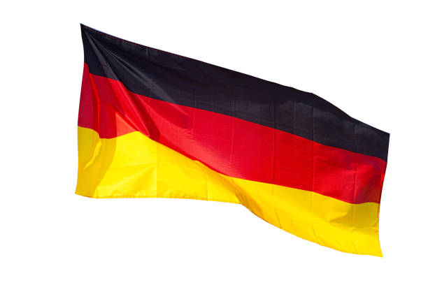 istock Waving flag of Germany 2165659396