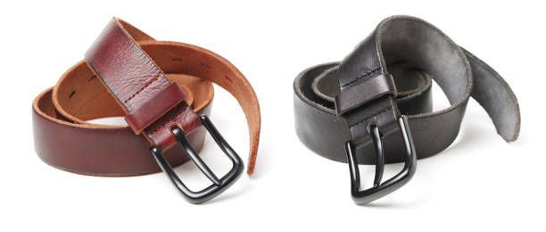 istock belts on a background. belts. belts 2165661690