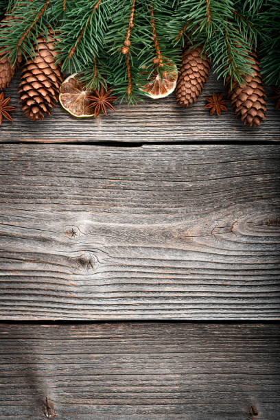 Vertical Christmas or New Year background