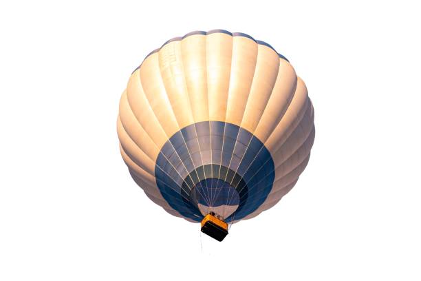 istock A white-blue balloon is isolated on a white background 2165666763