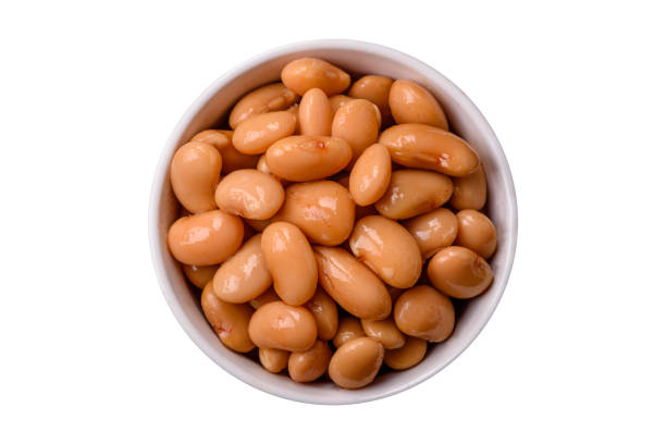 istock Delicious nutritious canned beans in tomato, with salt and spices 2165668494