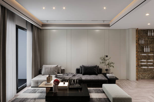 istock 3d render modern luxury living room interior design inspiration from industrial 2165670389