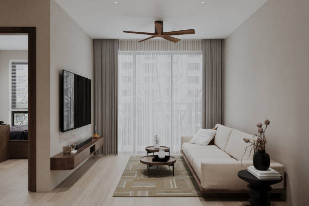 istock 3D render modern luxury living room interior design inspiration 2165670550