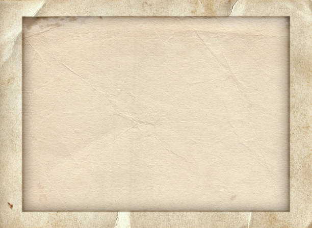 Old photo texture with stains and scratches isolated