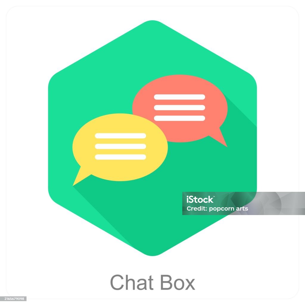 Chat Box Chat Box Stock Illustration - Download Image Now - Bubble ...