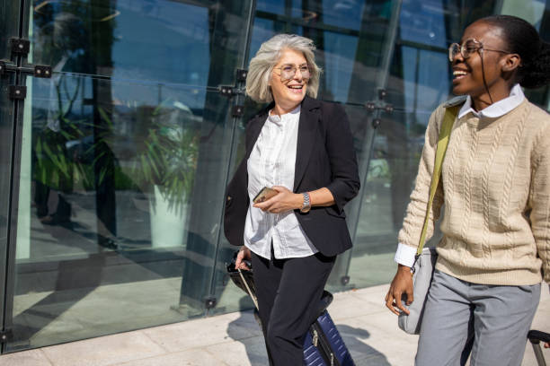 istock Women going on business travel 2165690877