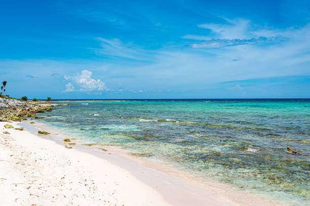 istock Xcacel beach in Chemuyil, Mexico 2165712791