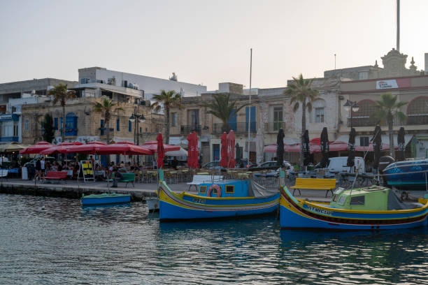 Holidays in Malta - Traditional maltese fishing boat in Marsaxlokk Fishing Village
