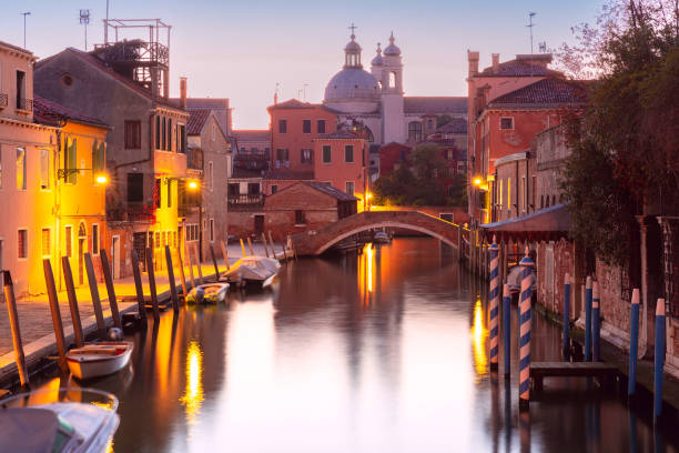 istock Typical Venetian canal in Venice, Italy 2165723027