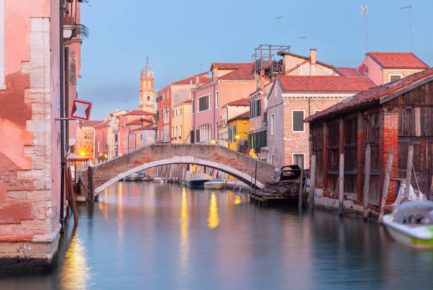 istock San Trovaso Canal and Bridge at Dawn, Venice, Italy 2165723030