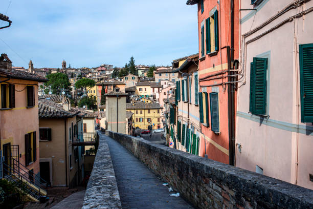 istock Aqueduct street in Perugia 2165725309