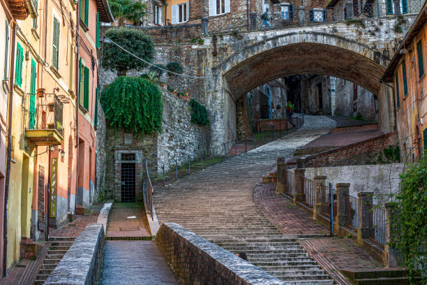 istock The steps of Via dell'Acquedotto 2165725389