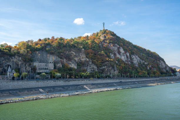istock Danube River with Gellert Hill and Liberty Statue - Budapest, Hungary 2165725649