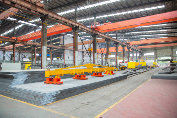 Heavy industry，machinery，factory，steel