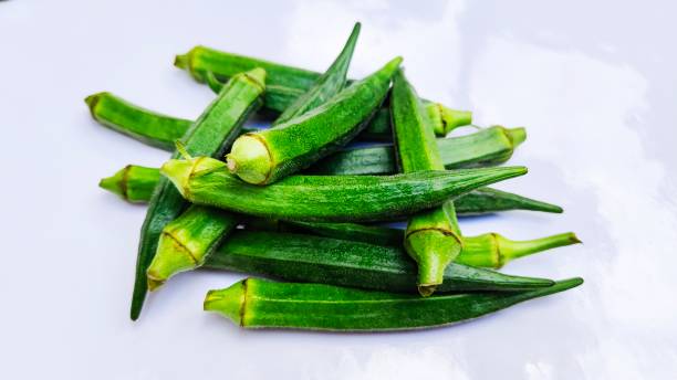 istock Fresh Okra Pods** 2165733902