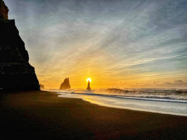 istock Golden Sunrise at Reynisfjara Beach 2165735100