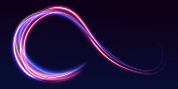 istock Concept of leading in business, Hi tech products, warp speed wormhole science vector design. 2165752605