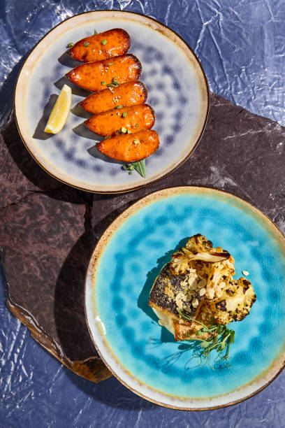 istock Delicious Seafood and Fish Hot Dishes Composition 2165755880