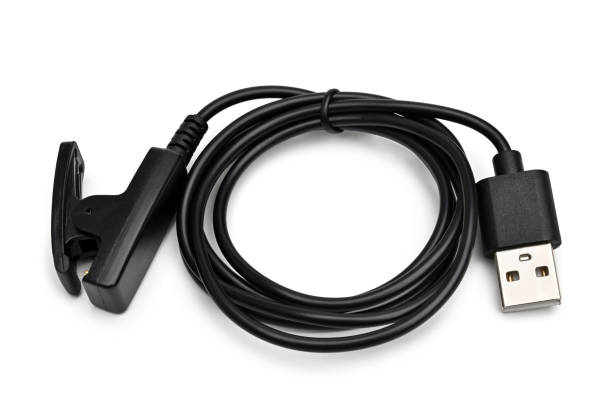 istock USB charger cable for smart watch 2165761356