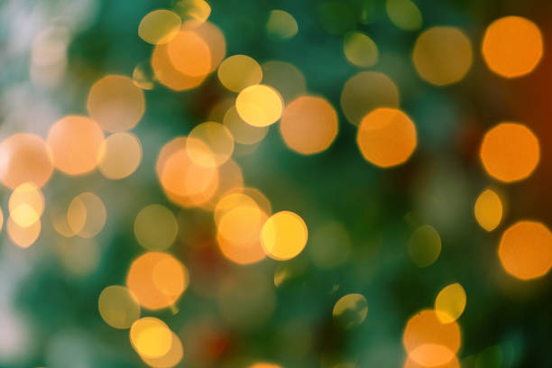 istock Bokeh of Light on Christmas tree. 2165765648
