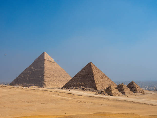istock Panoramic view Pyramid of Giza in El Cairo Egypt 2165769663