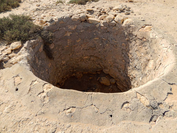 istock Ancient well at Al Ruwaida, Qatar 2165783462