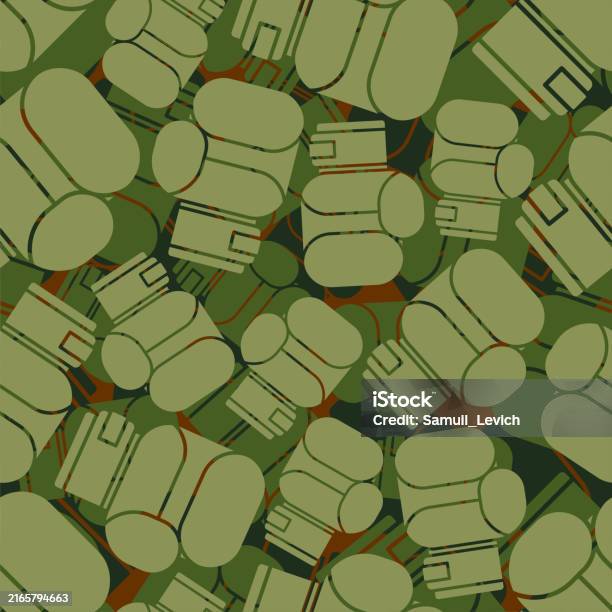 Boxers Texture Pattern Boxing Glove Army Pattern Seamless Boxing Accessory Military Background ...