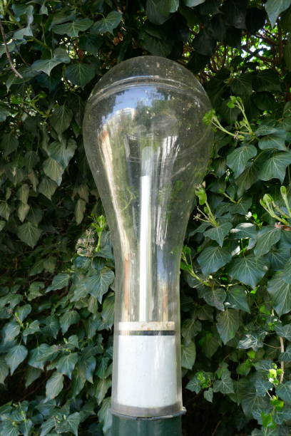 istock Outdoor light fixture that looks like a lightbulb 2165795022