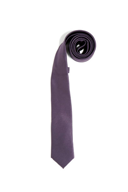 istock A ash black slim fit necktie rolled on white background 2165801667