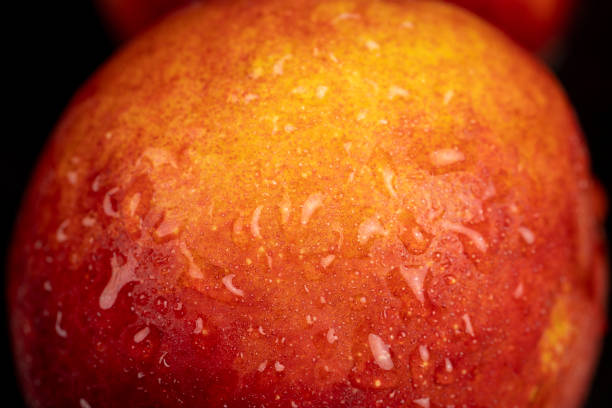 ripe and sweet nectarine fruit on the table