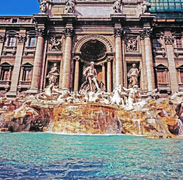 Trevi Fountain in Rome, Italy