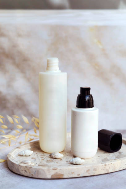 istock Anti aging  face cream and tonic 2165814083