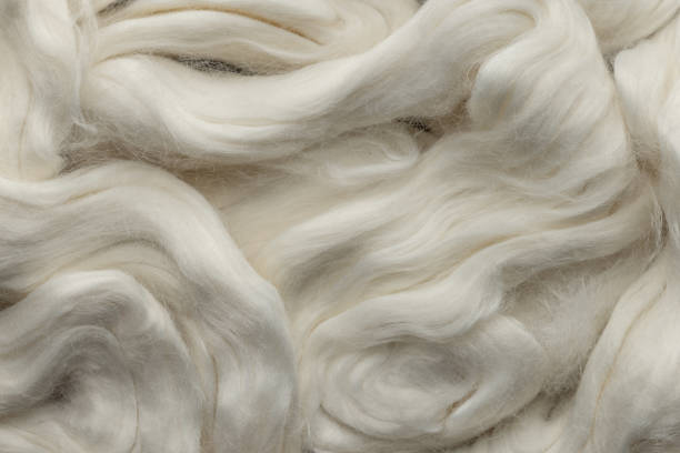 istock Cream background, bamboo fiber fabric texture. 2165818751