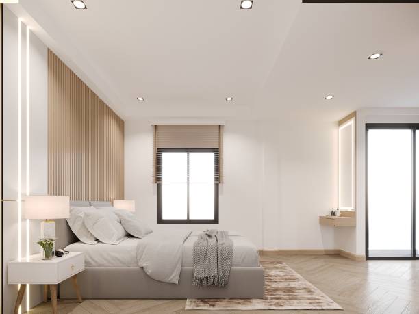 istock 3d rendering  of interior bedroom 2165818912