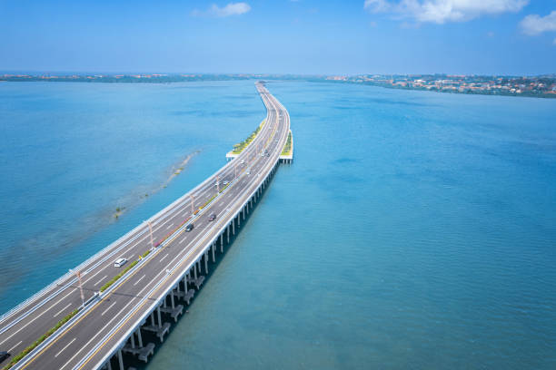 istock Bali Mandara Toll Road(sea-crossing bridge) 2165819211