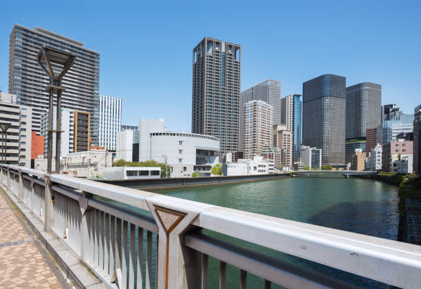 Scenery of the Tosabori River in Osaka