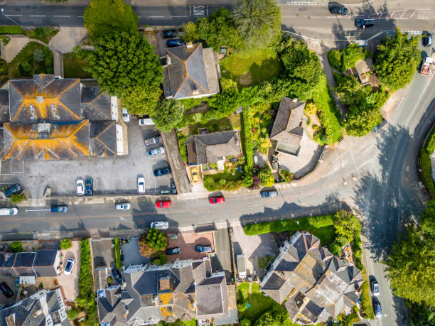 istock Mixed residential houses in Torquay Devon 2165827376