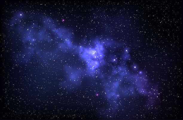 ilustraciones, imágenes clip art, dibujos animados e iconos de stock de vector colorful abstract universe backgroud with galaxies and glowing stars - nebulosa