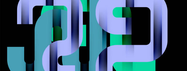 istock Lines, abstract letter style design background. Geometric vector Illustration For Wallpaper, Banner, Background, Card, Book Illustration, landing page 2165846836