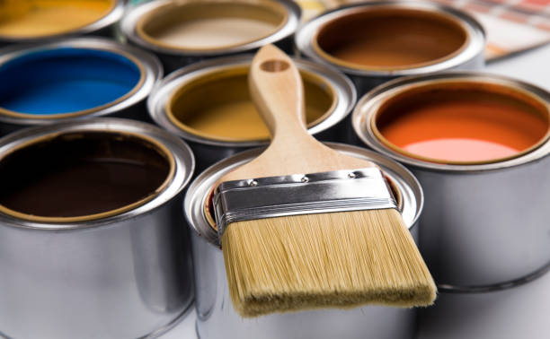 istock Can with paint and paintbrush 2165847197