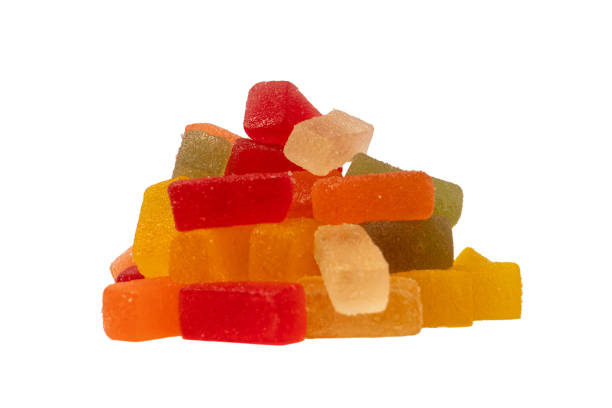 istock Marmalade candies isolated on a white background. 2165861292