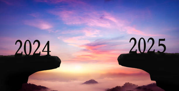 istock the 2025 cliff with sunrise background 2165871439