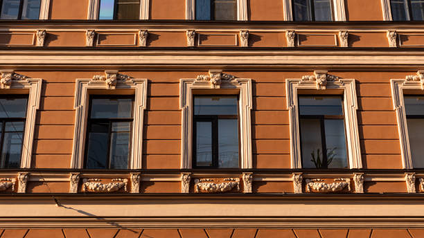 istock There is a building that has many windows incorporated into its design 2165876389