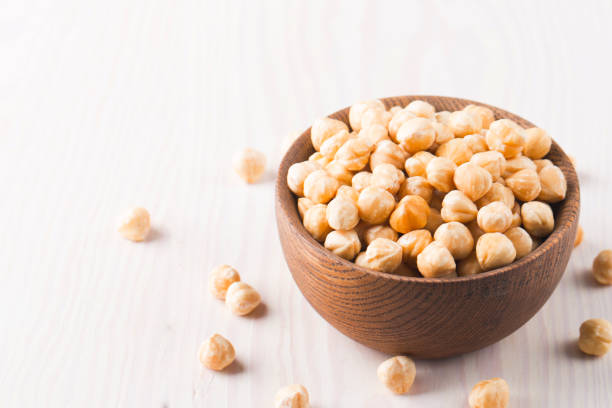 istock Organic hazelnuts in a bowl. 2165876847