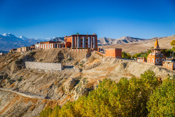 istock Panoramic view of Tsarang manastery, Upper Mustang, Nepal Himalaya 2165879258