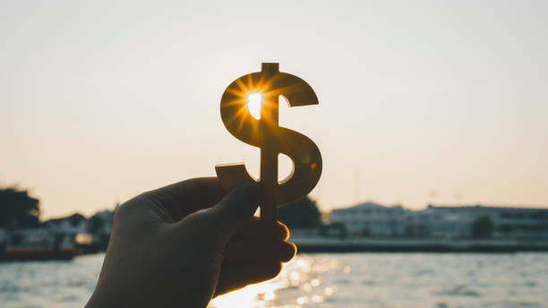istock Dollar model. Concepts for methods, systems of raising or lowering Fed interest rates to correct inflation concepts. 2165883369