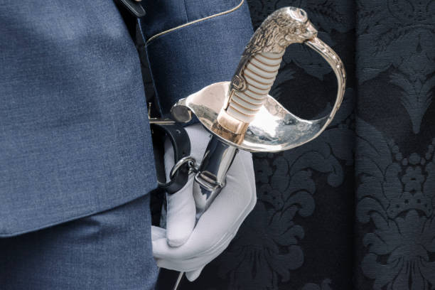 soldiers wearing historic costumes during a parade, showcasing their rich military heritage.