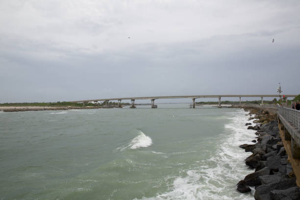 Sebastian Inlet as Hurricane Debby rolls in